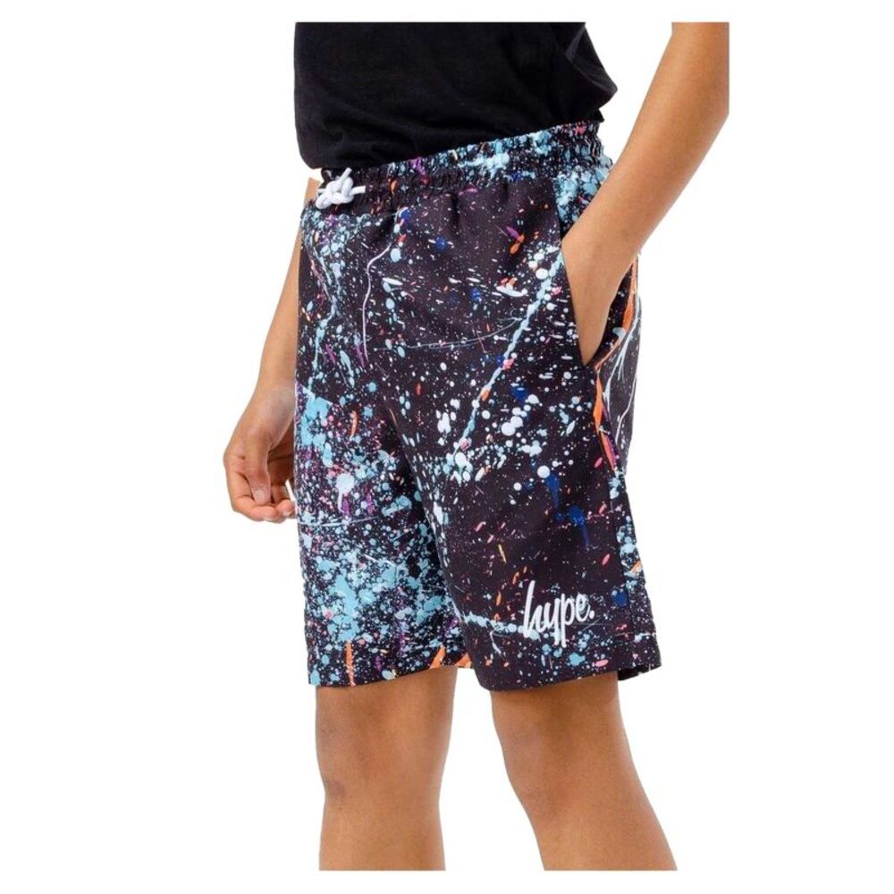 Hype Boys Splatter Swim Shorts / Multicolored Print